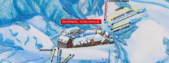 Skiareál Avalanche - Dolní Moravice