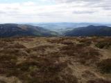 Krlick Snnk - vrchol - pohled do dol Horn a Doln Moravy