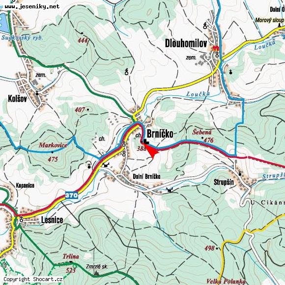 Mapa umístění
