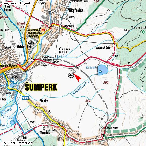 Mapa umístění