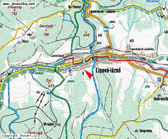 Mapa umístění