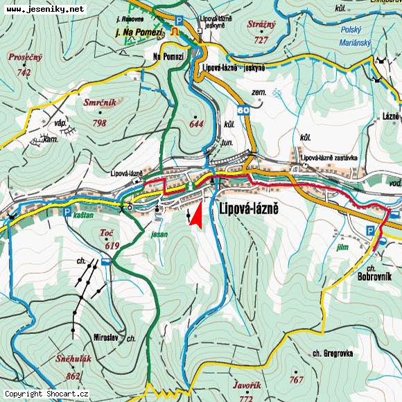Mapa umístění