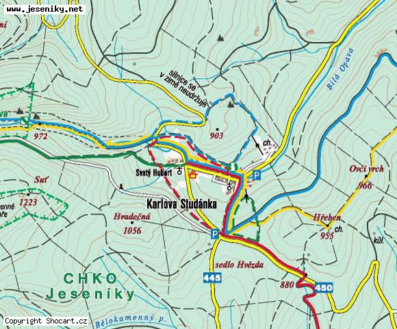 Mapa umístění