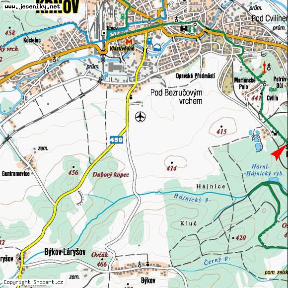 Mapa umístění